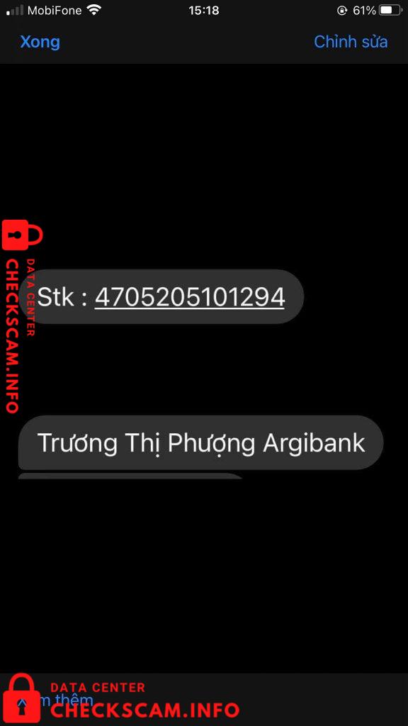 针对的证据 Truong Thi Phuong