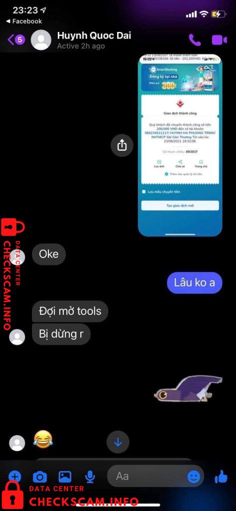 针对的证据 Huynh Quoc Dai