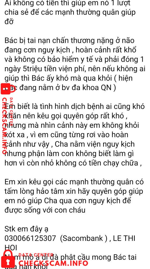 针对的证据 Le Thi Hoi