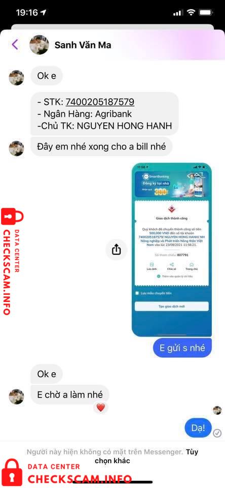 针对的证据 Ma Van Sanh
