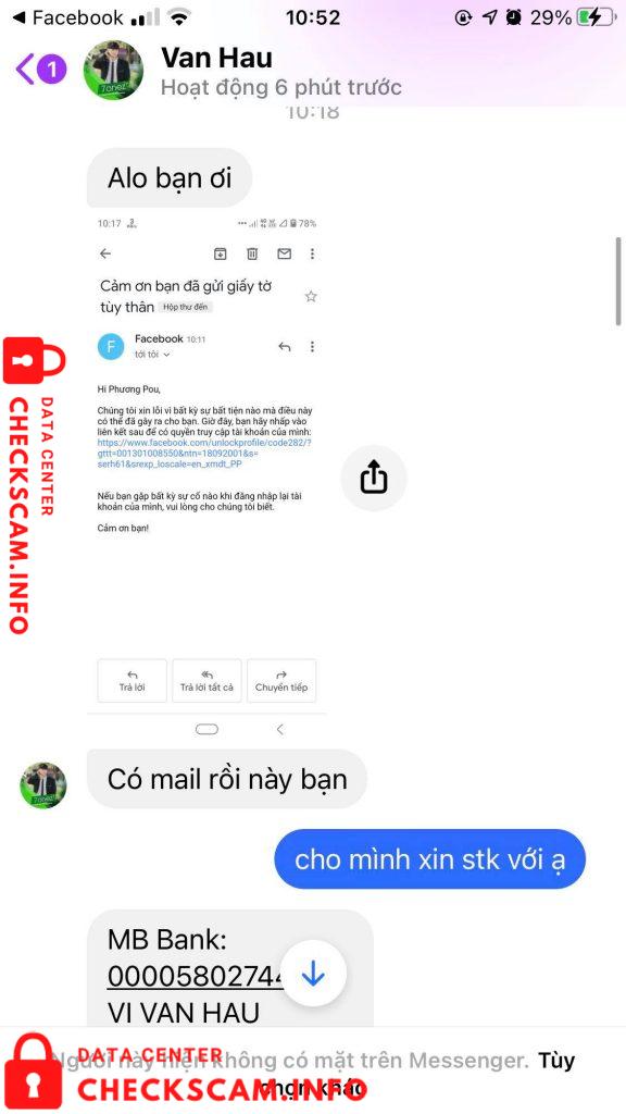 针对的证据 Vi Van Hau