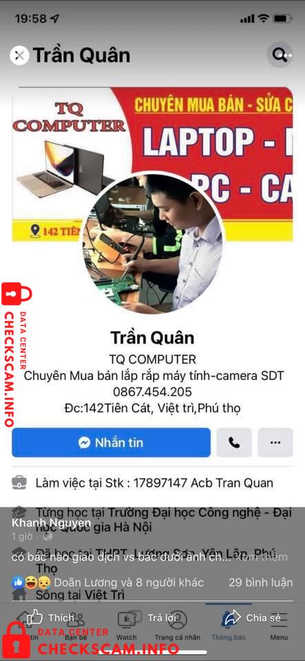 针对的证据 Ha Tran Quan