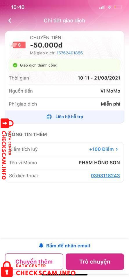 针对的证据 Pham Hong Son