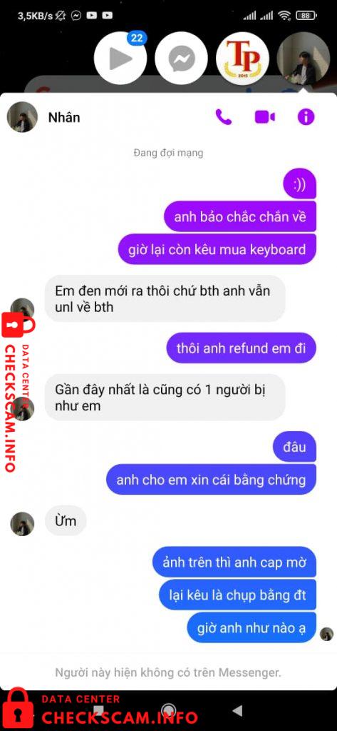 针对的证据 Nguyen Nhat Nhan