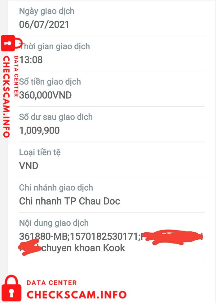 针对的证据 Le Thi Hong Nhung