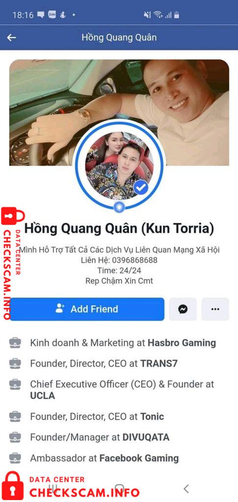 针对的证据 Huỳnh Phúc Duy
