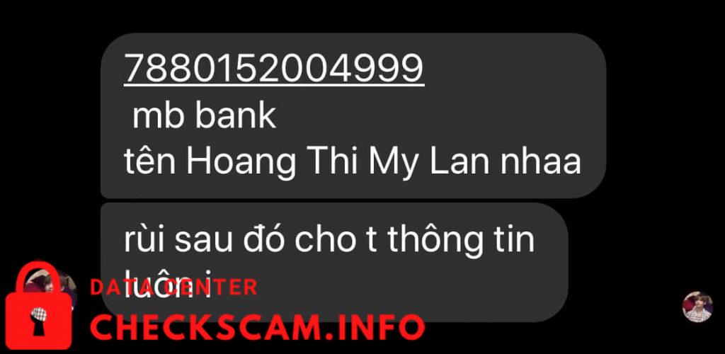 针对的证据 Hoang Thi My Lan