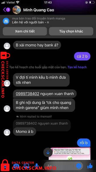 针对的证据 Nguyen Xuan Thanh