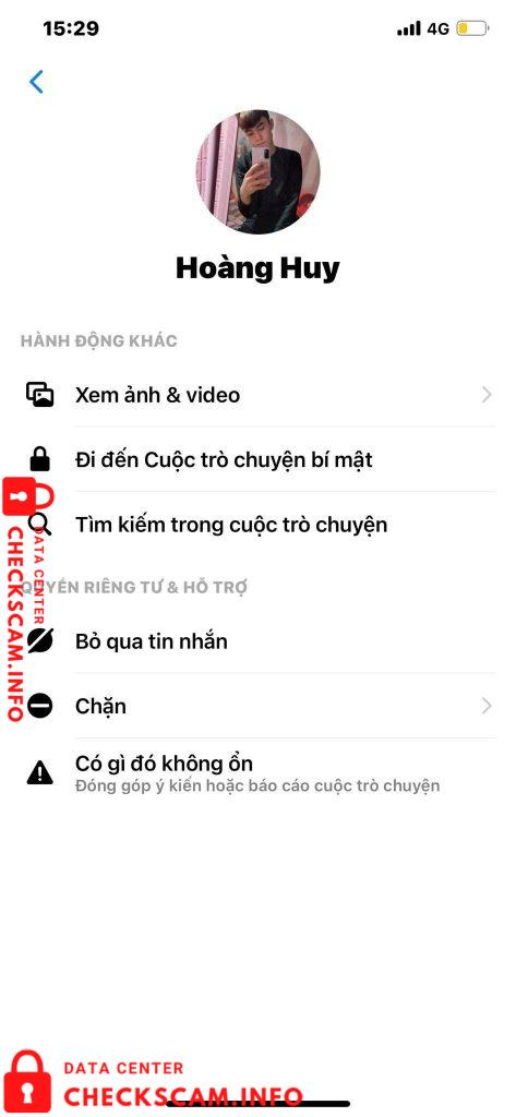 针对的证据 Hoang Quang Huy