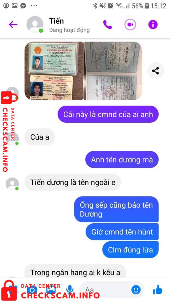 针对的证据 Tran Tuan Hung
