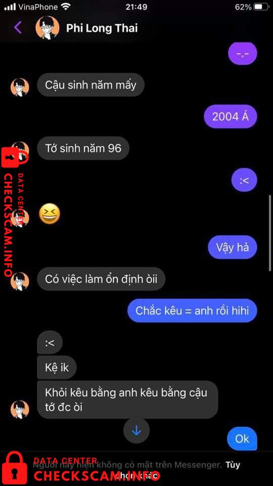 针对的证据 Phi Long Thai