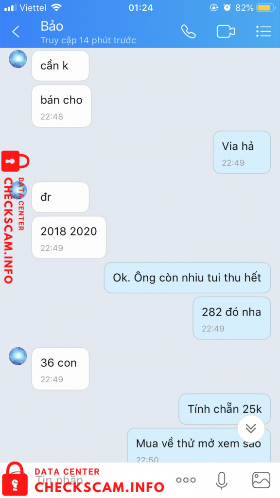针对的证据 Trịnh Quốc Bảo