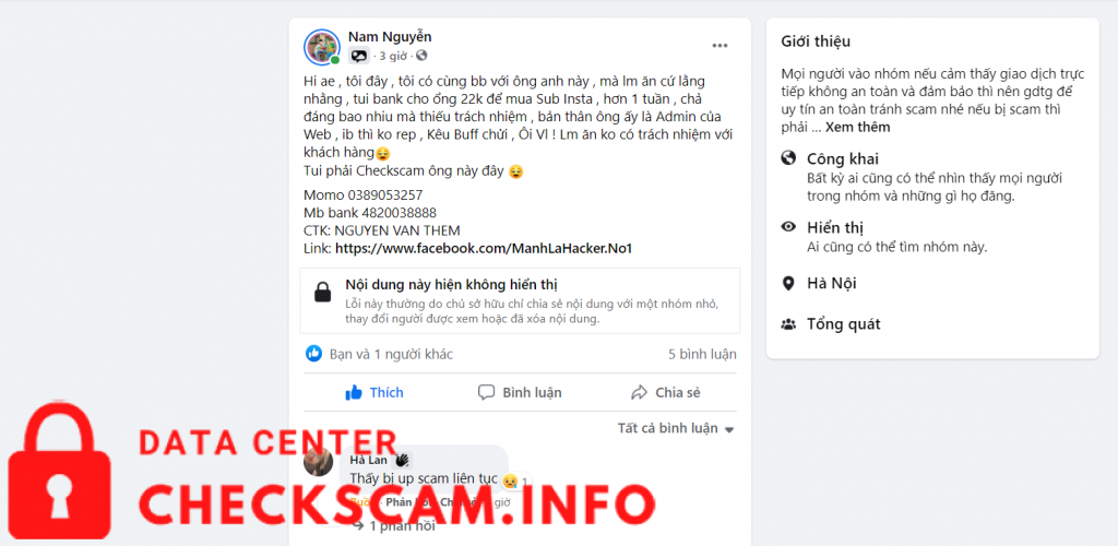 Evidencia contra Nguyen Van Them