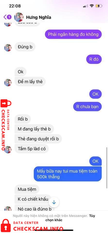 Evidencia contra Vuong Thi Ly