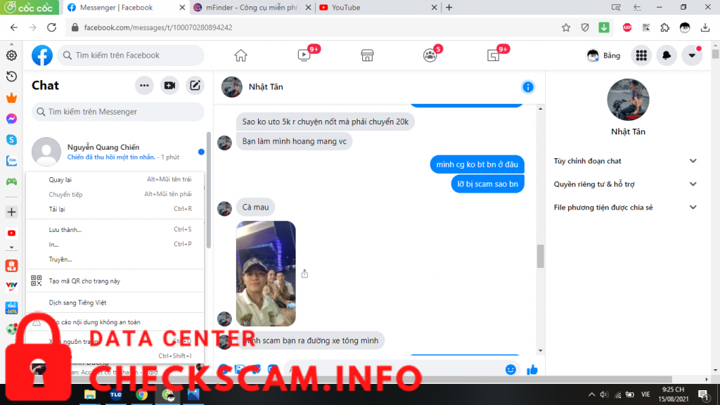 Evidencia contra Vo Van Quang