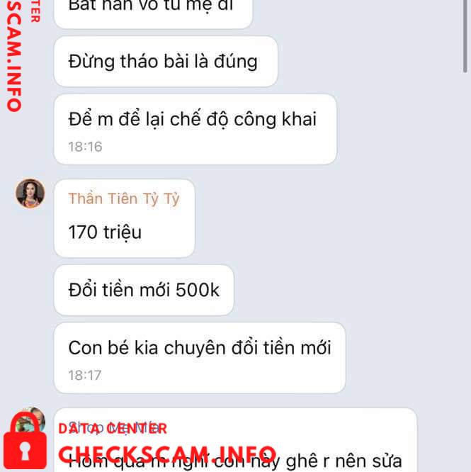 Evidência contra Le Thi My Hong