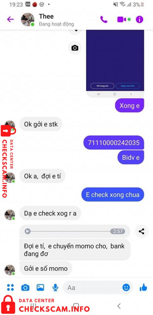 Evidência contra Trinh Tran Phuong Trinh