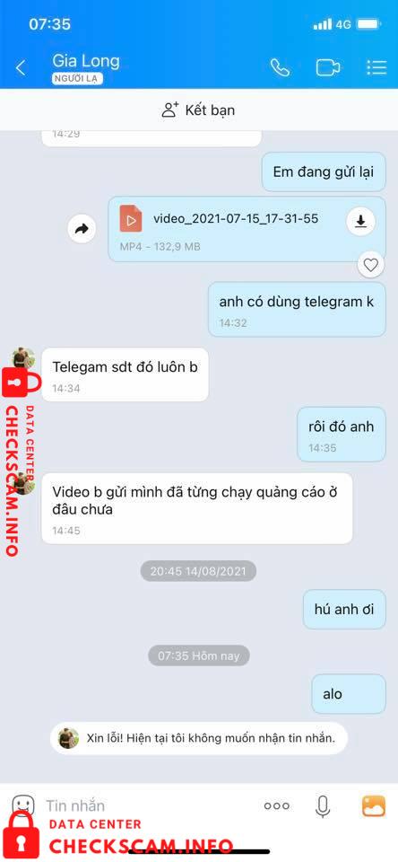 Evidencia contra Nguyen Dinh Lan