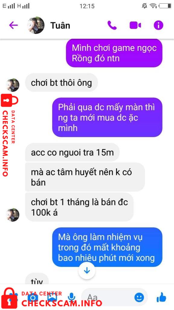 Evidencia contra Truong Pham Tuan