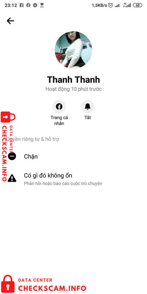 Evidencia contra Ngo Thanh Thanh