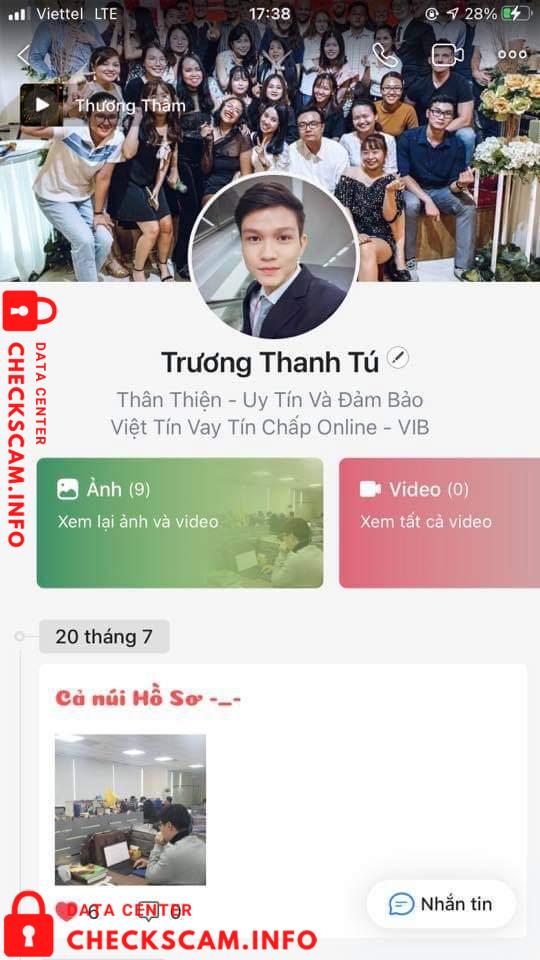 Evidencia contra Le Thi Huynh Nhu