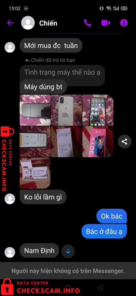 หลักฐานที่เป็นโทษต่อ Nguyễn Chiến