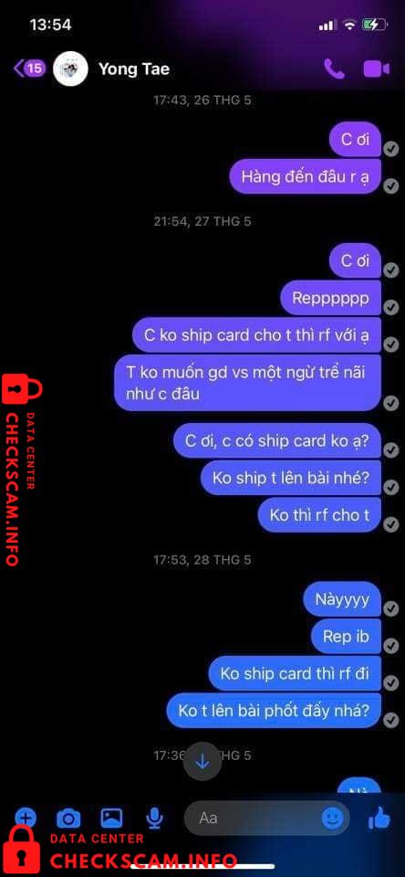 Evidencia contra Nguyen Ngoc Kim Ngan