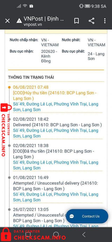 Evidencia contra Ho Minh Chau