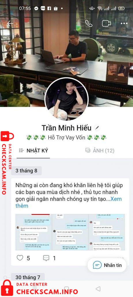 针对的证据 Trần Minh Hiếu