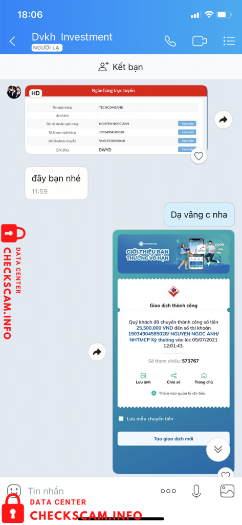 Evidencia contra Nguyen Ngoc Anh