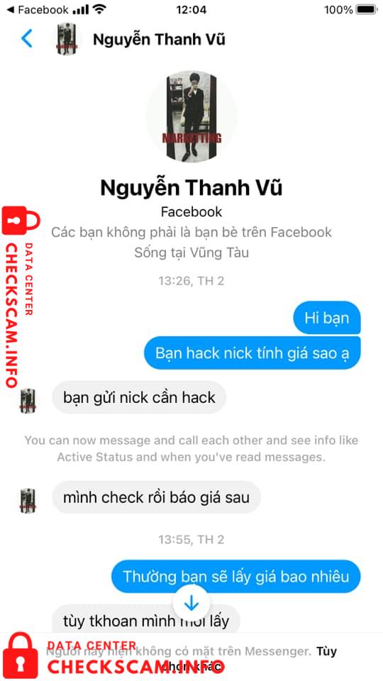 Evidencia contra Nguyen Canh Anh