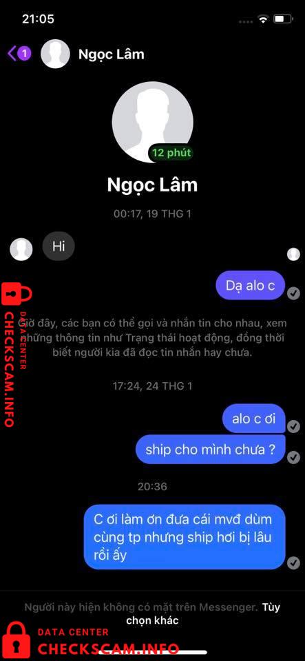 Evidencia contra Nguyễn Ngọc Lâm