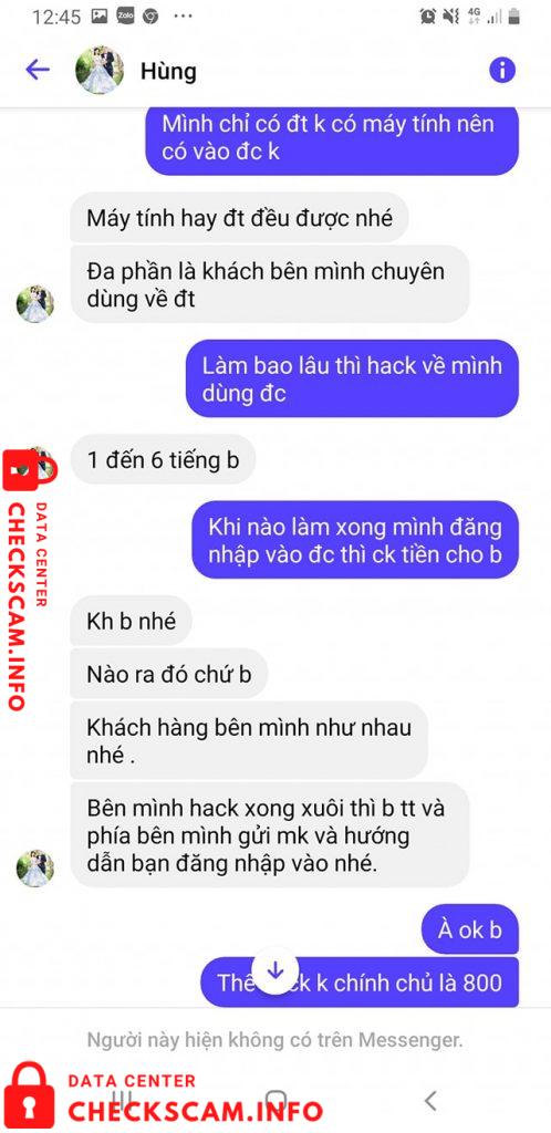 Evidencia contra Nguyen Chi Bao