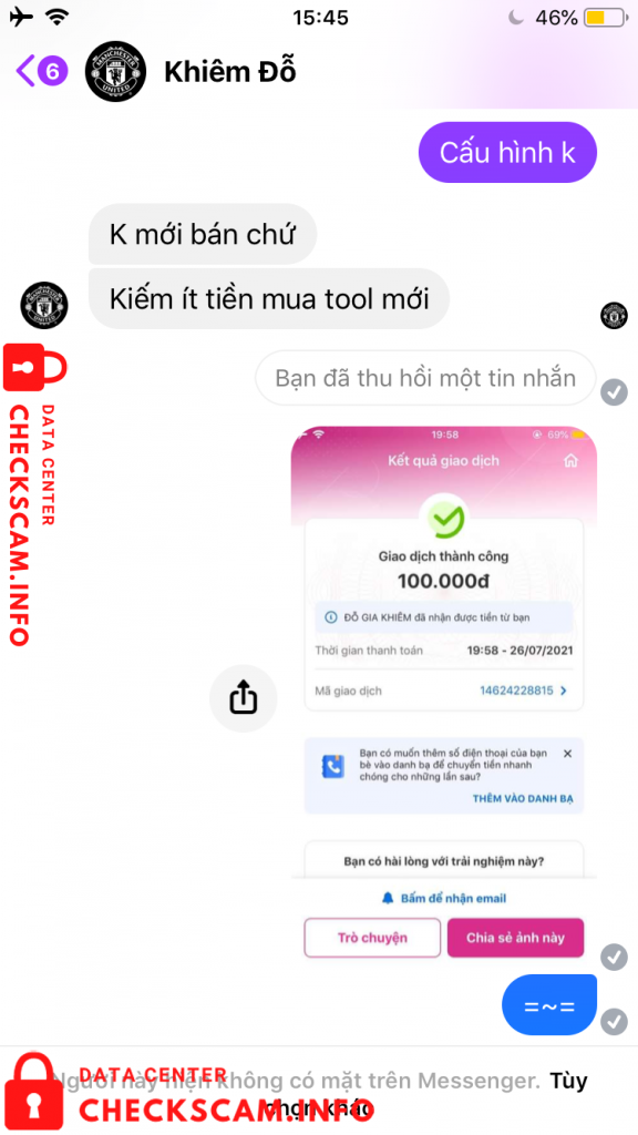 Evidencia contra Đỗ Gia Khiêm