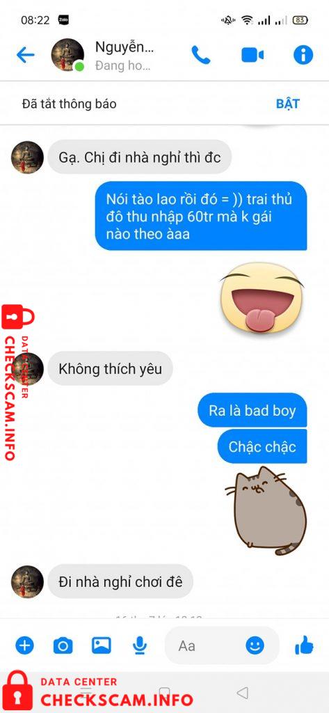 Evidencia contra Tran Duy Khang