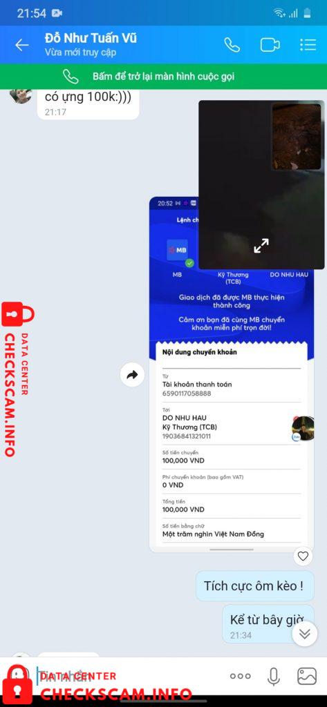 Evidencia contra Pham Quoc Anh