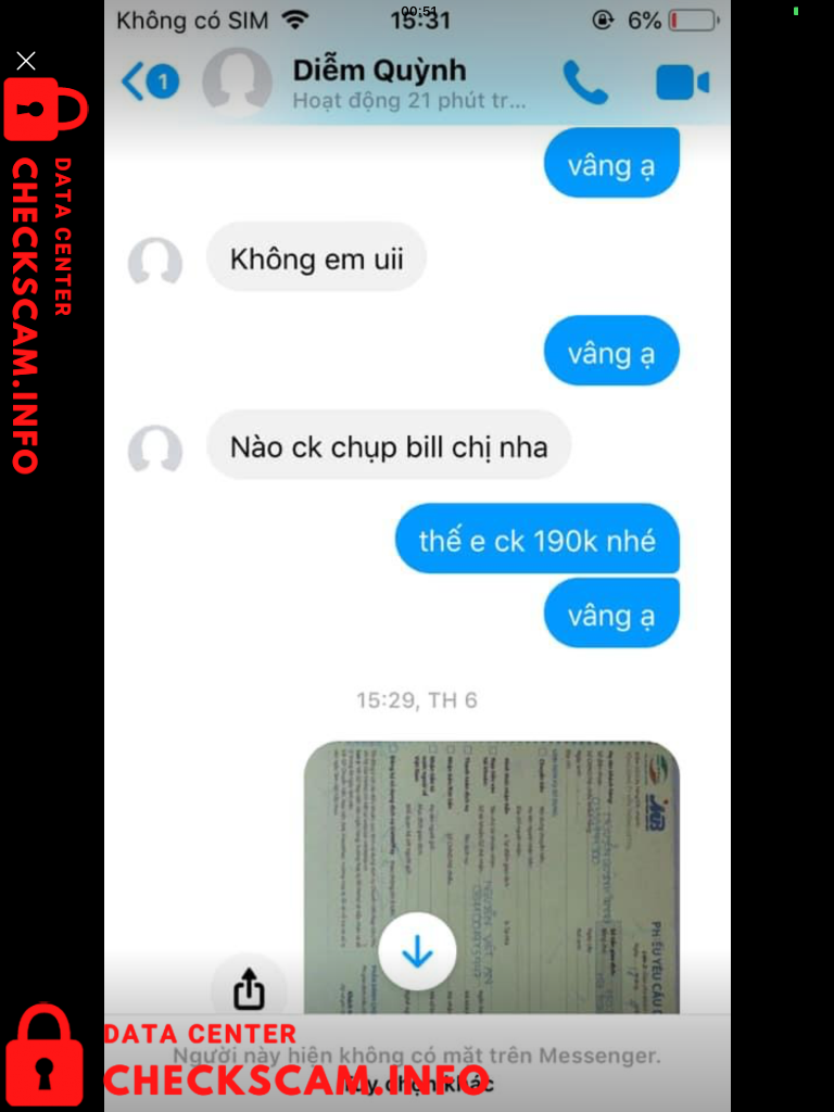 Evidência contra Nguyen Viet An