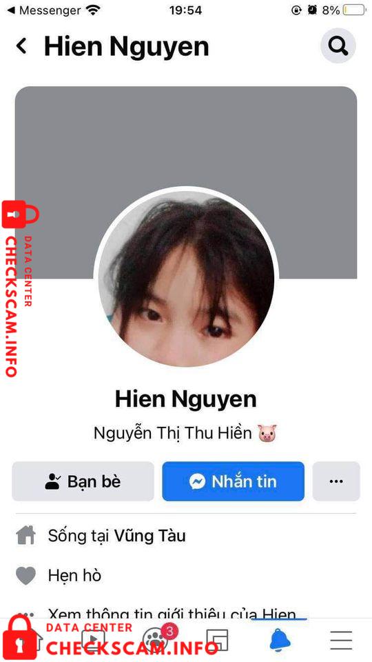 Evidência contra Võ Thị Thu Hiền