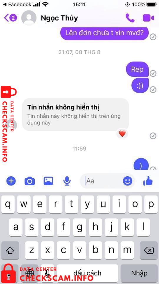 针对的证据 Mai Thu Trang