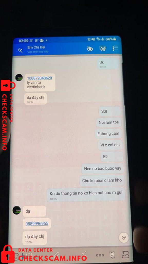 针对的证据 Ly Van Tu