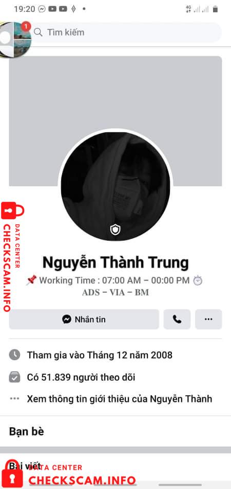 针对的证据 Nguyễn Thành Trung