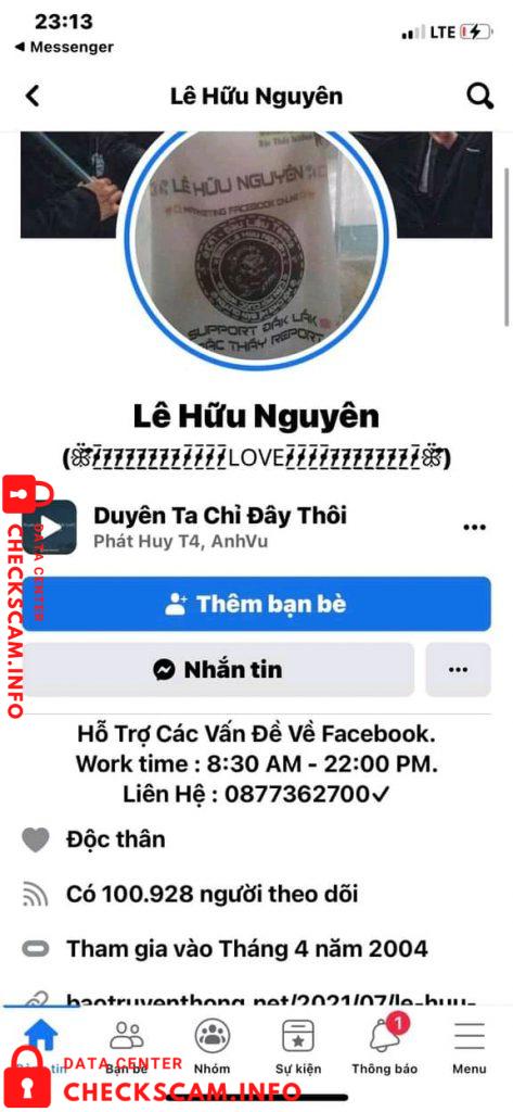Evidence against Lê Hữu Nguyên