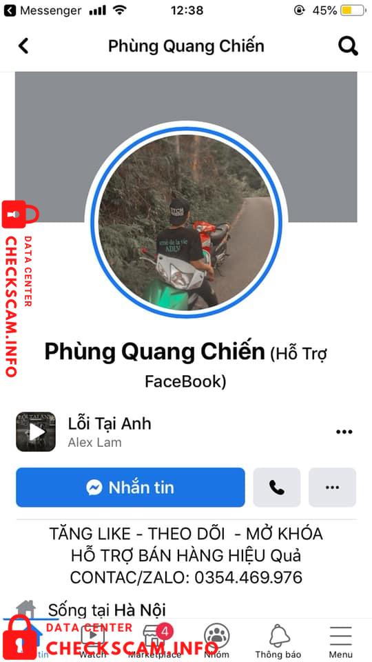 Bukti melawan Phung Quang Chien
