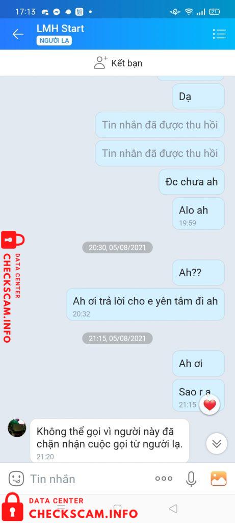 Bukti melawan Long Mạnh Hùng (LMH Start)