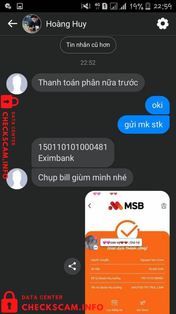 Bukti melawan Nguyen Thi Truc Linh