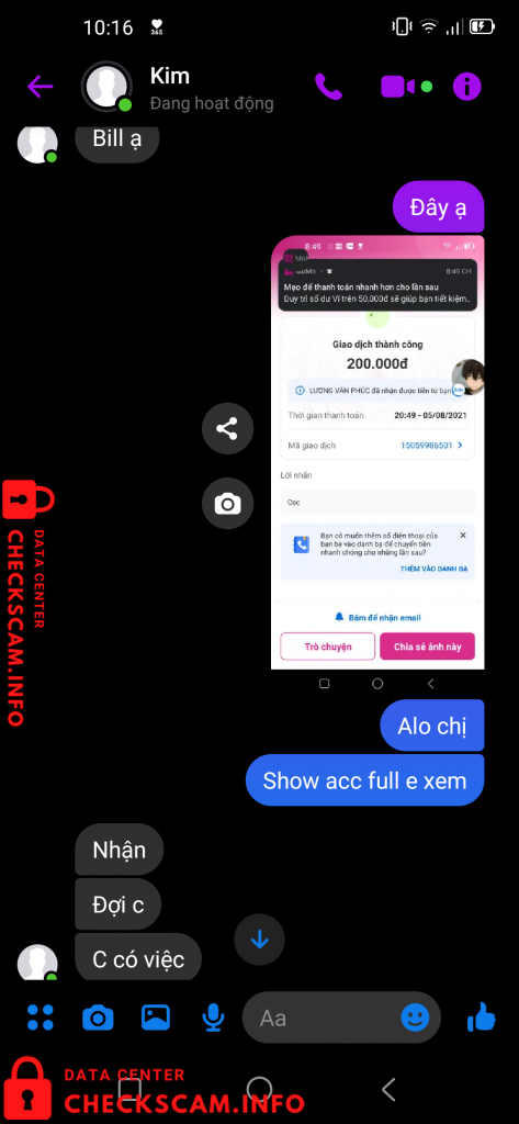 Bukti melawan Lương Văn Phúc