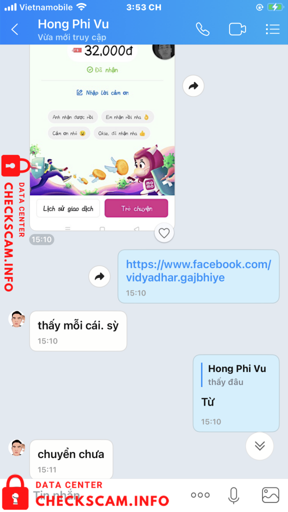Bukti melawan Hong Phi Vu