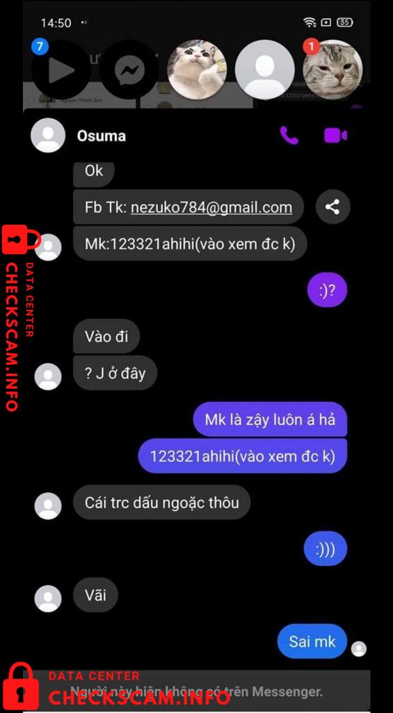 Bukti melawan Osuma Tayaki