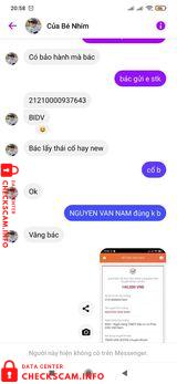 针对的证据 Nguyen Van Nam