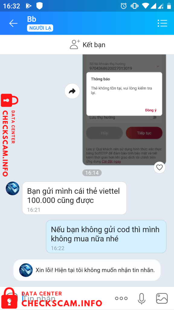 针对的证据 Tran Cong Phu